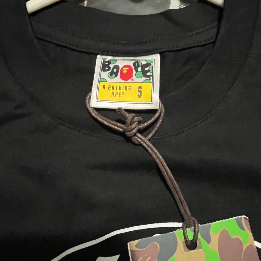 NWT Chrome Hearts x Bape Black Graphic Tee Size S - Picture 4 of 8
